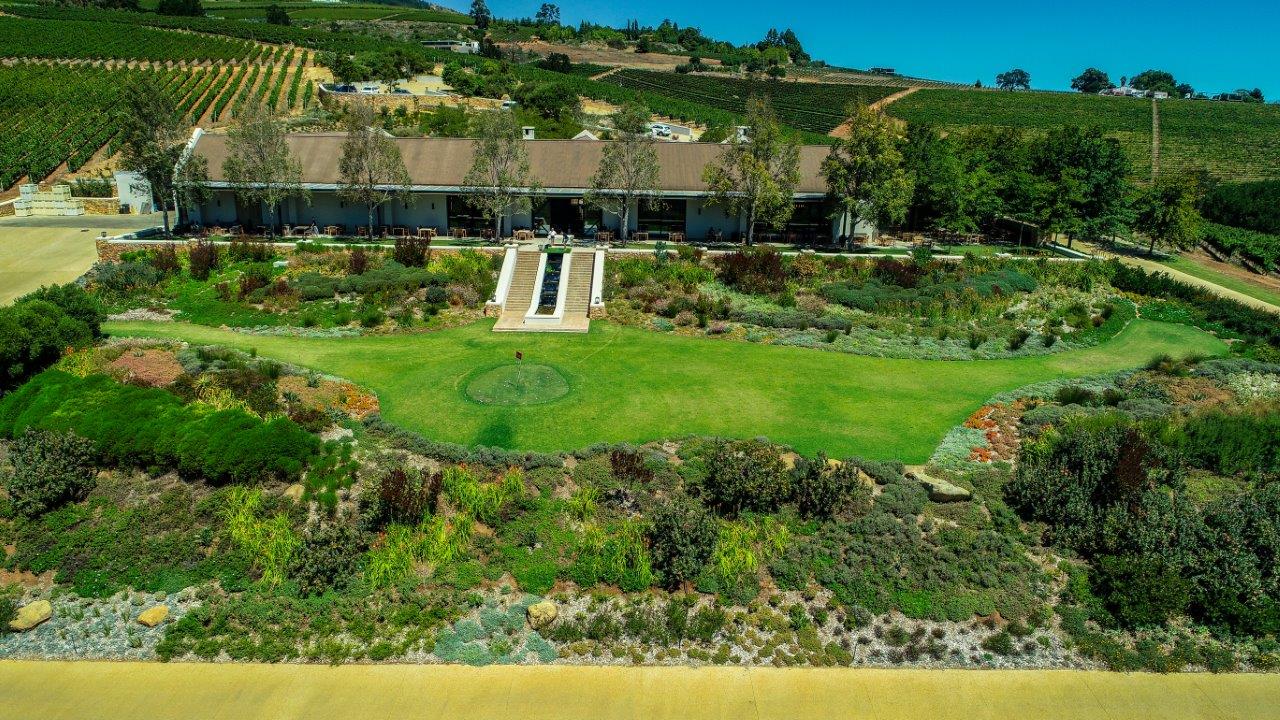Landscaping of Ernie Els wines